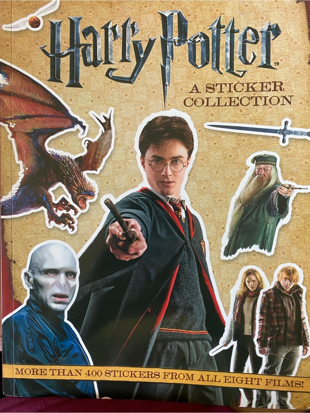 Harry Potter sticker collection book